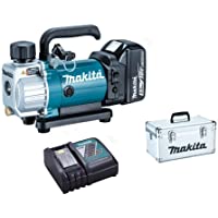 Makita dvp180rt batería de Bomba de vacío 18 V-5 Ah- 1 batería con cargador en maletín de transporte